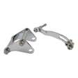 Proflow Power Steering Pump Bracket Mounting BB Chev Short Water Pump kit, Chrome - PFEPSB570C PFEPSB570C