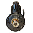 Proflow Power Steering Pump, Saginaw P Series, Reservoir, Keyway V Pulley Style, Black Powder coated. Each - PFEPSP100BK PFEPSP100BK