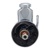 Proflow Power Steering Pump, Saginaw P Series, Reservoir, Keyway V Pulley Style, Chrome, Each - PFEPSP100C PFEPSP100C