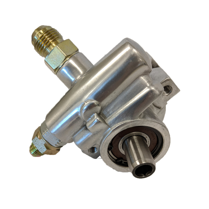 Proflow Power Steering Pump, GM Type 2, Aluminium Remote Reservoir, Polished, Universal - PFEPSP200P PFEPSP200P