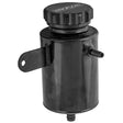 Proflow Power Steering Reservoir, Remote, Aluminium, Black Universal 120mm x 90mm Barb Male 3/8in, 1/2in. - PFEPST1BK PFEPST1BK