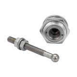 Proflow Quick Release Pro Latch 22mm Micro Fastener, Billet Aluminium, Polished, Kit - PFEQL05