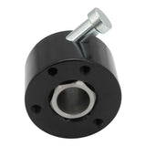 Proflow Aluminum Quick Release Steering Wheel Hub, Hex, 3/4 Inch, Black, 3/4" ID weld on hex sleeve allows for welding to 3/4" round steering shafts, - PFEQRHUB34-BK