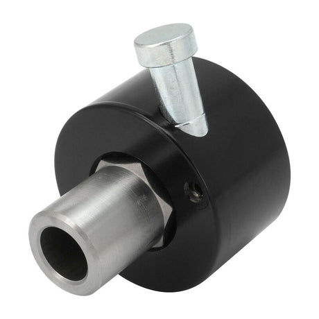 Proflow Aluminum Quick Release Steering Wheel Hub, Hex, 5/8 Inch, Black, 5/8" ID weld on hex sleeve allows for welding to 5/8" round steering shafts, - PFEQRHUB58-BK PFEQRHUB58-BK