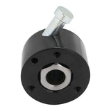 Proflow Aluminum Quick Release Steering Wheel Hub, Hex, 5/8 Inch, Black, 5/8" ID weld on hex sleeve allows for welding to 5/8" round steering shafts, - PFEQRHUB58-BK