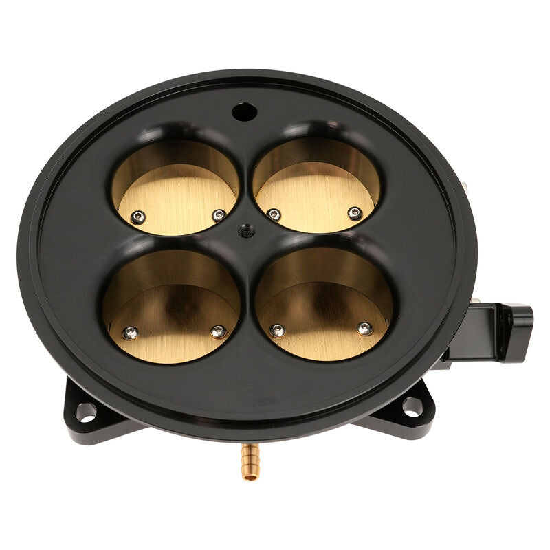 Proflow Quad Throttle Body, 4 Barrel, Universal, EFI, 4500 Dominator, 2200 CFM, Billet Aluminium, Black - PFEQTB2200B