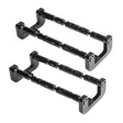 Proflow Ignition Coil Relocation Brackets, LS1/LS2/LS3, Billet Aluminium, Black Anodised, Pair - PFERC-900BK PFERC-900BK