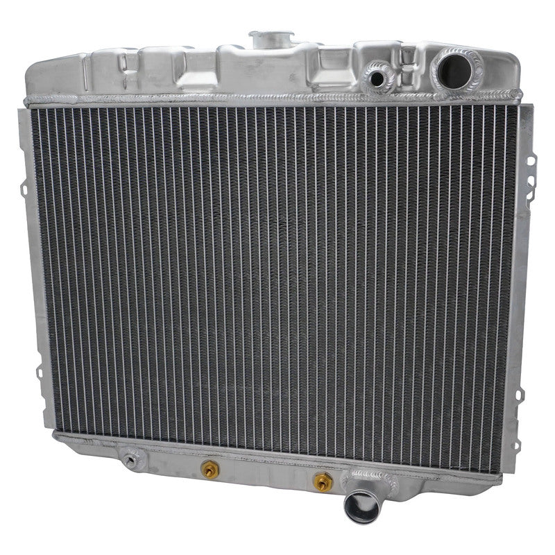 Proflow Radiator, OEM Style, Performance Aluminium Upgrade, For Ford Falcon/Fairlane GT Style, ZC ZD - XW XY Windsor, 3/8'' & 1/4'' NPT Ports - PFERDFD0776-PORTS PFERDFD0776-PORTS