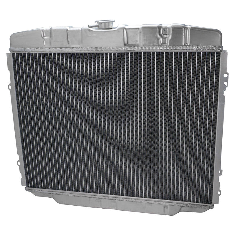 Proflow Radiator, OEM Style, Performance Aluminium Upgrade, For Ford Falcon/Fairlane GT Style, ZC ZD - XW XY Windsor, 3/8'' & 1/4'' NPT Ports - PFERDFD0776-PORTS