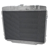 Proflow Radiator, OEM Style, Performance Aluminium Upgrade, For Ford Falcon/Fairlane GT Style, ZC ZD - XW XY Windsor, 3/8'' & 1/4'' NPT Ports - PFERDFD0776-PORTS