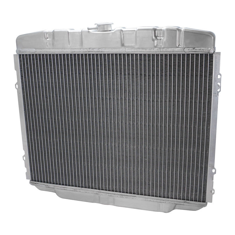 Proflow Radiator, OEM Style, Performance Aluminium Upgrade, For Ford Falcon/Fairlane GT Style, ZC ZD - XW XY 302/351C, 3/8NPT & 1/4NPT Ports , Each - PFERDFD0777-PORTS