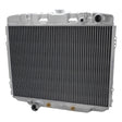 Proflow Radiator, OEM Style, Performance Aluminium Upgrade, For Ford Falcon/Fairlane GT Style, ZC ZD - XW XY 302/351C, 3/8NPT & 1/4NPT Ports , Each - PFERDFD0777-PORTS PFERDFD0777-PORTS
