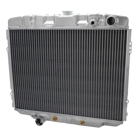 Proflow Radiator, OEM Style, Performance Aluminium Upgrade, For Ford Falcon/Fairlane GT Style, ZC ZD - XW XY 302/351C, 3/8NPT & 1/4NPT Ports , Each - PFERDFD0777-PORTS PFERDFD0777-PORTS