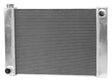 Proflow Radiator, Universal, Fabricated Aluminium Tanks, Natural, 28 in. Wide, 19.00in. High, 2.25 in. Thick, For Ford Side Inlet & outlets - PFERDU28F PFERDU28F