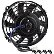 Proflow Electric Fan, Cooling Curved Black Single, 7 in. Diameter, Reversible, 800 cfm, Black, Plastic - PFERF070 PFERF070