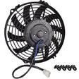 Proflow Electric Fan, Cooling Curved Black Single, 9 in. Diameter, Reversible, 825 cfm, Black, Plastic - PFERF090 PFERF090