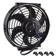 Proflow Electric Fan, Cooling Curved Black Single, 10 in. Diameter, Reversible, 850 cfm, Black, Plastic - PFERF100 PFERF100