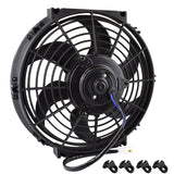 Proflow Electric Fan, Cooling Curved Black Single, 10 in. Diameter, Reversible, 850 cfm, Black, Plastic - PFERF100 PFERF100