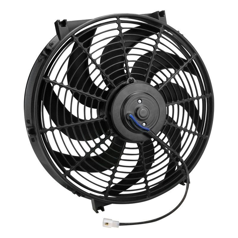 Proflow Electric Cooling Fan Kit, Curved Black, 16 in, 2000 CFM ,Reversible, with Fan Control, Thermostatic, 185 On 170 Off and mounting hardware, kit - PFERF160