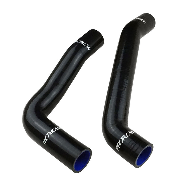 Proflow Radiator Hose Kit, Silicone, Black, 5mm wall, 4 ply, For Holden V8 253 308 HQ HJ HX HZ, Kit - PFERHK102 PFERHK102