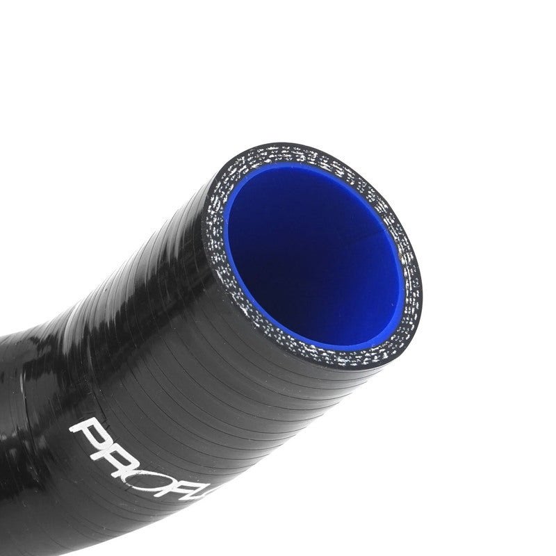 Proflow Radiator Hose Kit, Silicone, Black, 5mm wall, 4 ply, For Holden Commodore VL 6 Cyl RB30 Turbo, Non Turbo, Kit - PFERHK111