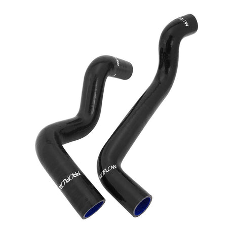 Proflow Radiator Hose Kit, Silicone, Black, 5mm wall, 4 ply, For Holden Commodore VL 304 V8 Carburetted, Kit - PFERHK112 PFERHK112