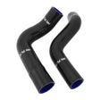 Proflow Radiator Hose Kit, Silicone, Black, 5mm wall, 4 ply For Ford XY Windsor 302, LH Inlet Water Pump, Kit - PFERHK302L PFERHK302L