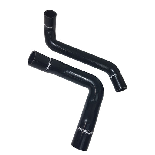 Proflow Radiator Hose Kit, Silicone, Black, 5mm wall, 4 ply, For Ford XY XYGT ZD Cleveland 351C, Kit - PFERHK303 PFERHK303
