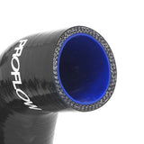 Proflow Radiator Hose Kit, Silicone, Black, 5mm wall, 4 ply, For Ford XW XWGT ZC 351 Windsor, RH Inlet Water Pump, Kit - PFERHK304