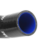 Proflow Radiator Hose Kit, Silicone, Black, 5mm wall, 4 ply, For Ford XA XB 351 Cleveland, To Suit 650mm Wide Core, Kit - PFERHK305W