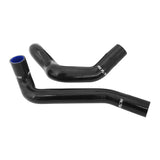 Proflow Radiator Hose Kit, Silicone, Black, 5mm wall, 4 ply, For Ford XA XB 351 Cleveland, To Suit 650mm Wide Core, Kit - PFERHK305W