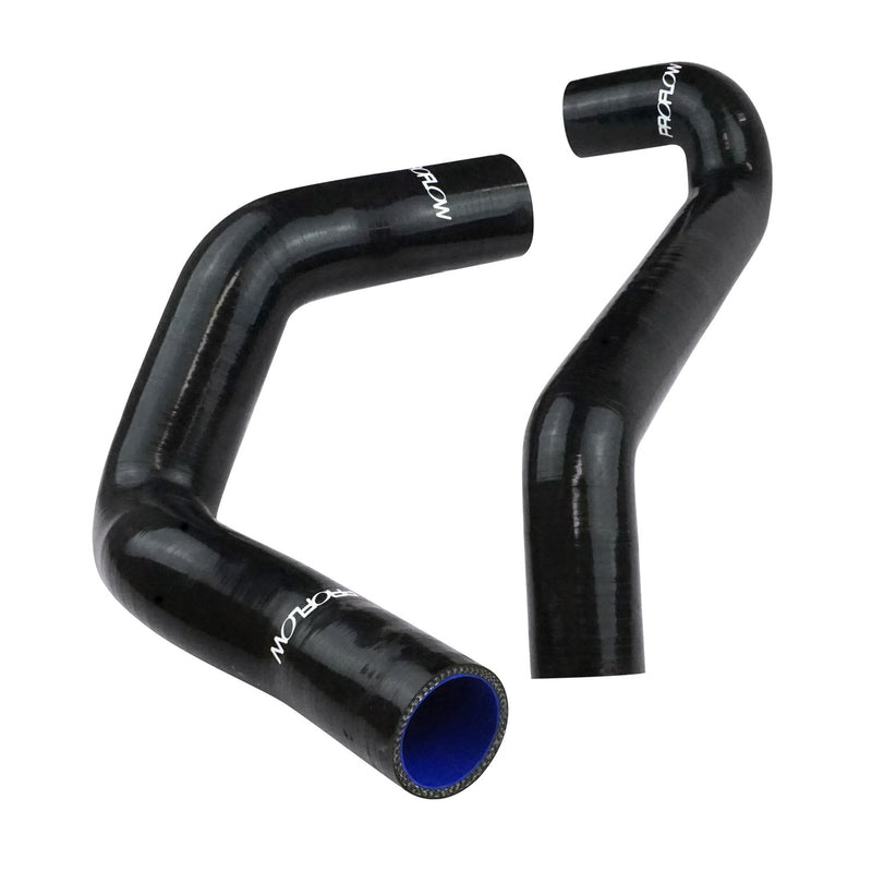 Proflow Radiator Hose Kit, Silicone, Black, 5mm wall, 4 ply, For Ford XA XB 550 Wide Core Radiator, 302 351 Cleveland 302 351C, Kit - PFERHK305 PFERHK305