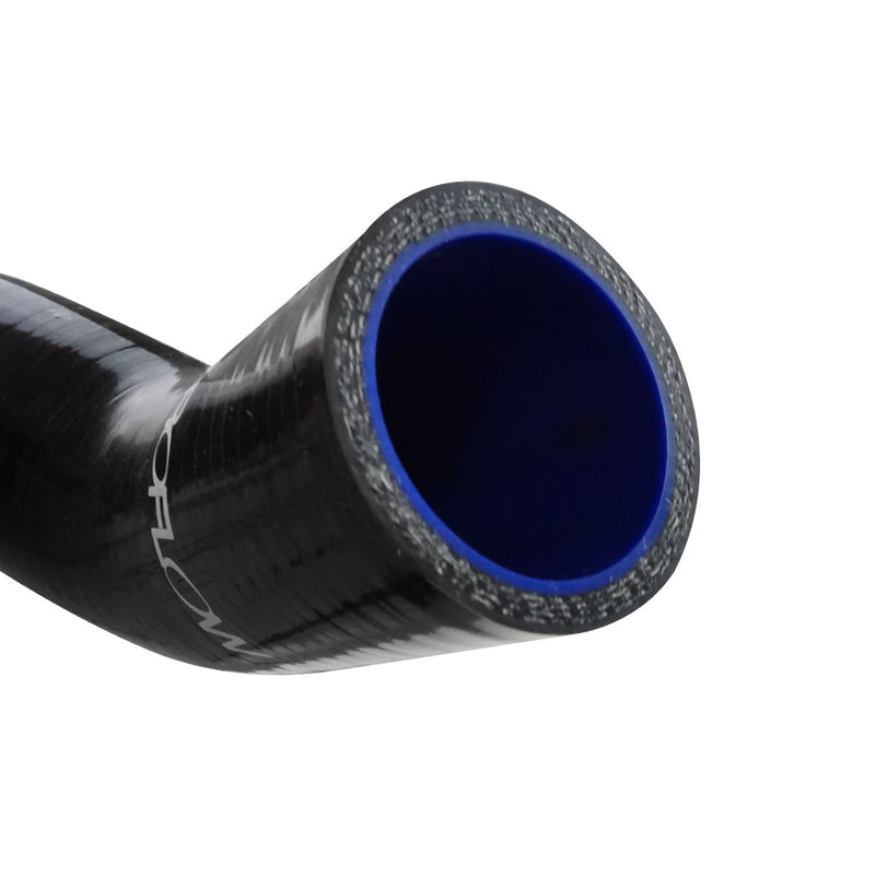Proflow Radiator Hose Kit, Silicone, For Ford Falcon BA-FG, 6 Cyl Barra 4.0L, XR6 Turbo, Black, 5mm Wall, Kit - PFERHK307