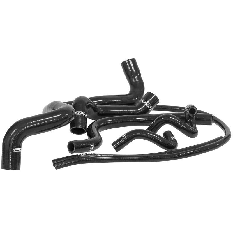 Proflow Radiator Hose Kit, Silicone, Black, 5mm wall, 4 ply, For Ford Falcon XR8 BA/BF/FG, 5.4L V8, Black, Kit - PFERHK308 PFERHK308
