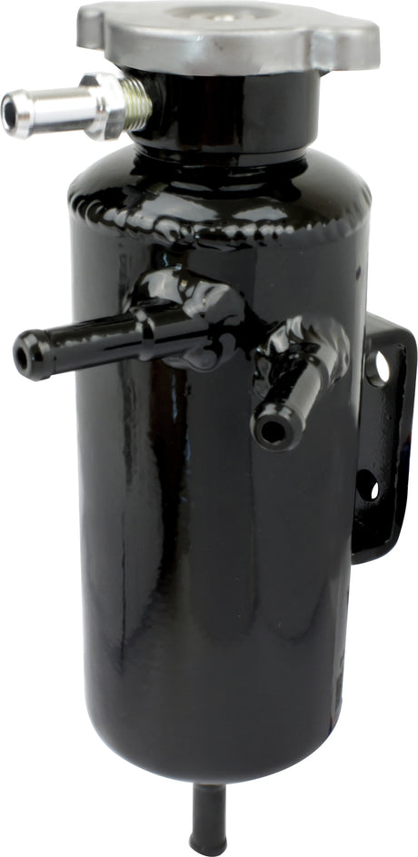 Proflow Radiator Overflow Tank, Universal, Aluminium, 60mm Diameter, 200mm Height, Black - PFERO05BK PFERO05BK