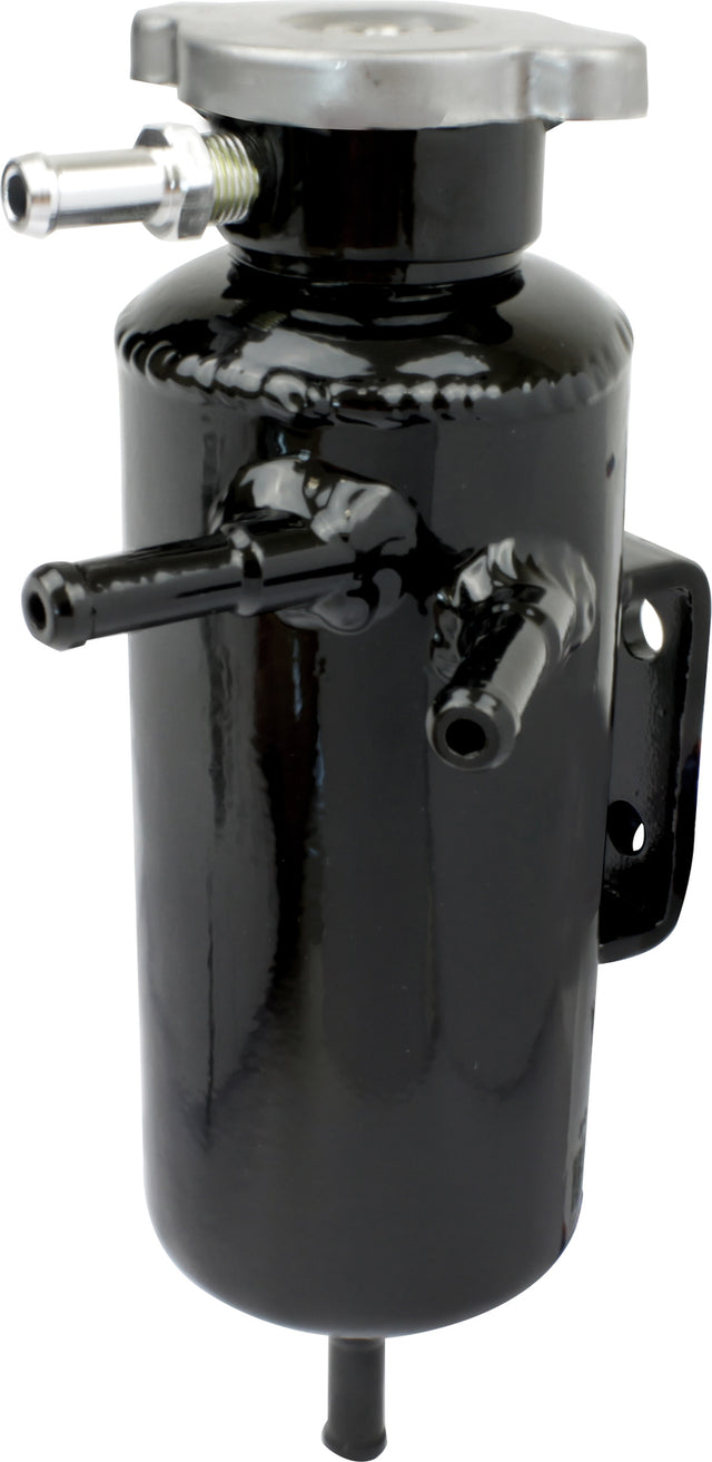 Proflow Radiator Overflow Tank, Universal, Aluminium, 60mm Diameter, 200mm Height, Black - PFERO05BK PFERO05BK