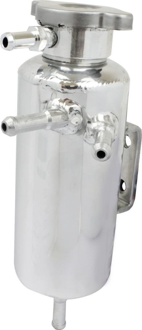 Proflow Radiator Overflow Tank, Universal Aluminium, 60mm Diameter, 200mm Height, Polished - PFERO05P PFERO05P
