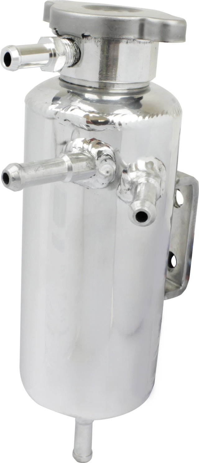 Proflow Radiator Overflow Tank, Universal Aluminium, 60mm Diameter, 200mm Height, Polished - PFERO05P PFERO05P