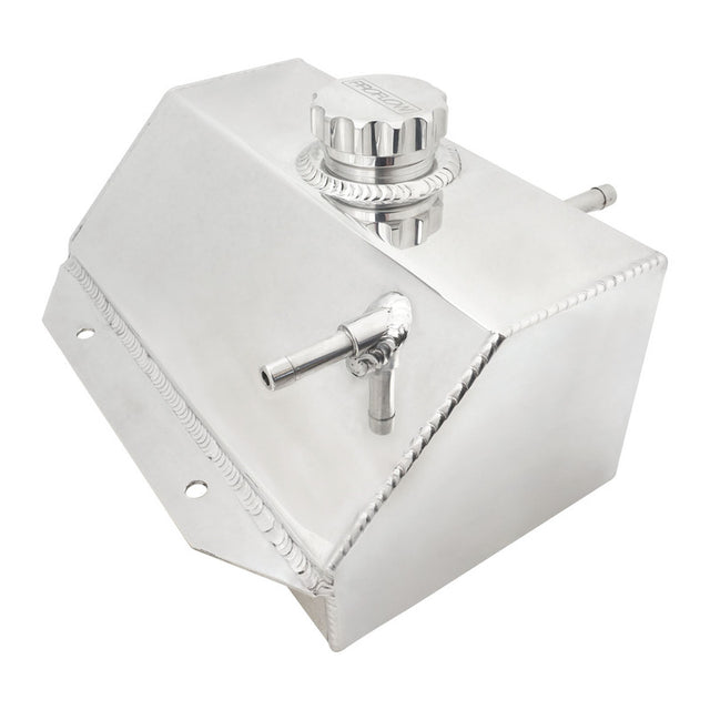Proflow Coolant Overflow Expansion Tank, For Ford Mustang 2015-2018, Recirculating, Fabricated Aluminium, Polished - PFERO08P PFERO08P