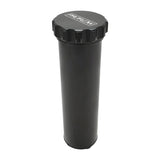 Proflow Radiator Overflow Tank, Billet Aluminium, With bracket, 0.75L, 60mm Dia, 330mm tall, AN Port with Barb Fitting, Black - PFERO1BK PFERO1BK