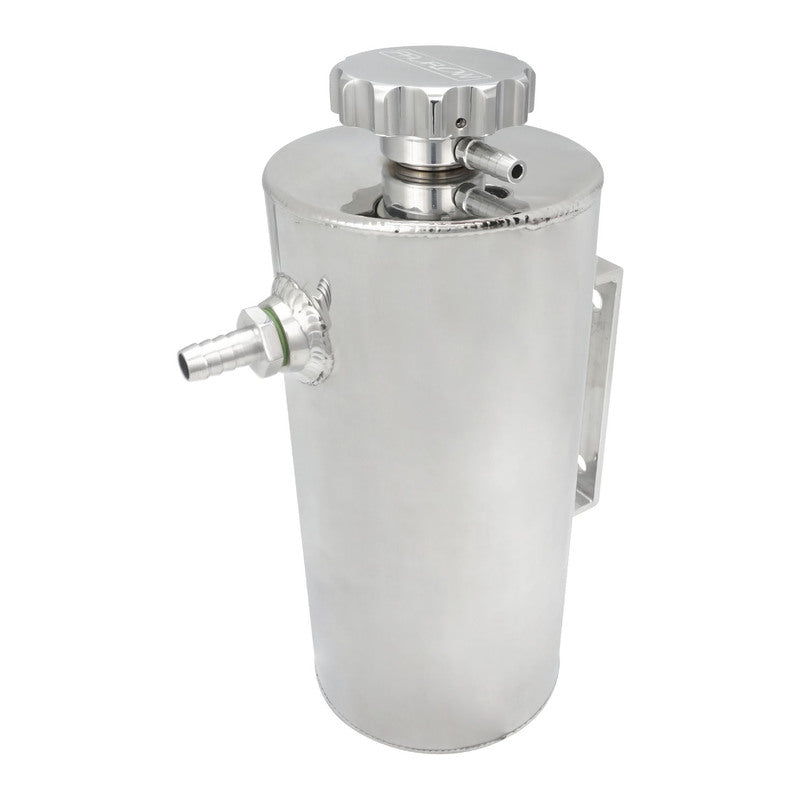 Proflow Radiator Overflow Tank, Universal Aluminium, 2.5L, 120mm Diameter, 250mm Height, Polished - PFERO2P PFERO2P