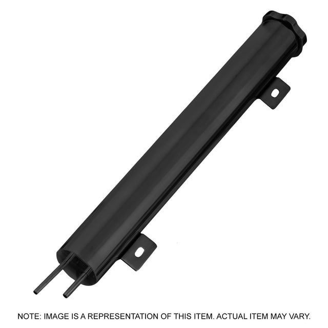 Proflow Aluminium Radiator Overflow Tank, Bottle and Cap, Universal 50mm x 380mm, Black - PFERO50380BK PFERO50380BK