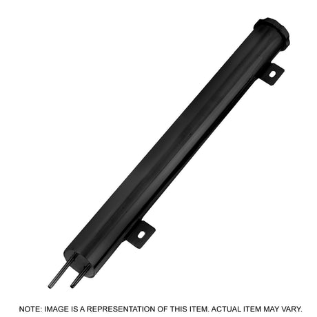 Proflow Aluminium Radiator Overflow Tank, Bottle and Cap, Universal 50mm x 480mm, Black - PFERO50480BK PFERO50480BK