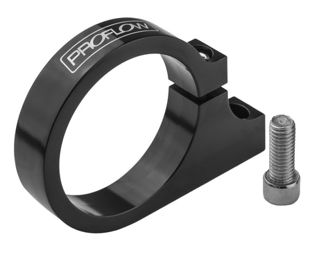 Proflow Overflow Tank Bracket, Aluminium, Fits 60mm. Diameter Tanks, Black - PFEROO9BK PFEROO9BK