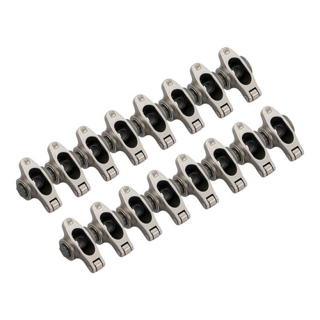 Proflow Pro Stainless Series, Narrow Body Roller Rockers, SB Chev, 1.5 Ratio 7/16" Heat Treated 8620 Stainless Body, Set - PFERRK-3005 PFERRK-3005
