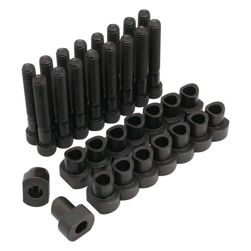Proflow Pro 2024 Series, Large Body Roller Rockers, SB Ford 5.0 351W, Late Model 1.60 Ratio, 5/16 Bolt On Adjustable, Direct Fit, Aluminium 2024, Set - PFERRK-4114