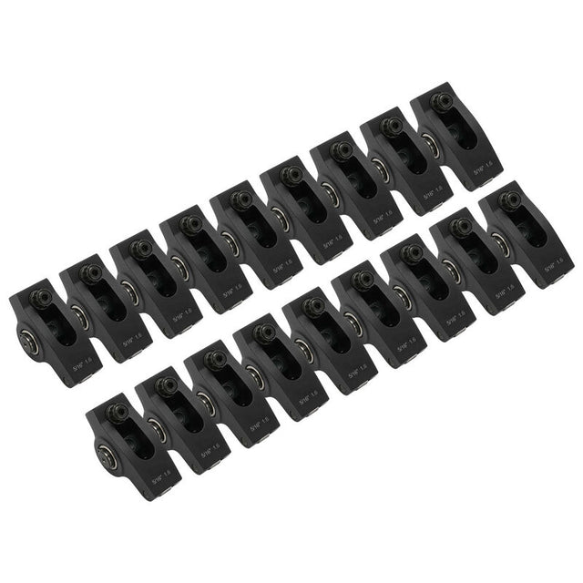Proflow Pro 2024 Series, Large Body Roller Rockers, SB Ford 5.0 351W, Late Model 1.60 Ratio, 5/16 Bolt On Adjustable, Direct Fit, Aluminium 2024, Set - PFERRK-4114 PFERRK-4114