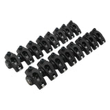 Proflow SuperMax Pro 2024 Aluminium Series II Rocker Arms, Suit Holden V8 VN 5.0L Style Aftermarket Heads, 1.65 Ratio, 7/16'' Shaft Mount, Black, Set - PFERRK-6000