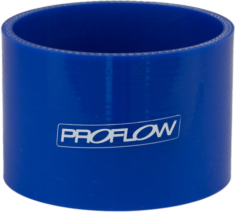 Proflow Hose Tubing Air intake, Silicone, Straight, 1.50in. Straight 3in. Length, Blue - PFES101-150 PFES101-150