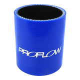 Proflow Hose Tubing Air intake, Silicone, Straight, 1.75in. Straight 3in. Length, Blue - PFES101-175 PFES101-175